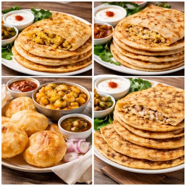 Classic Desi Breakfast