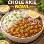 Chole Rice Bowl