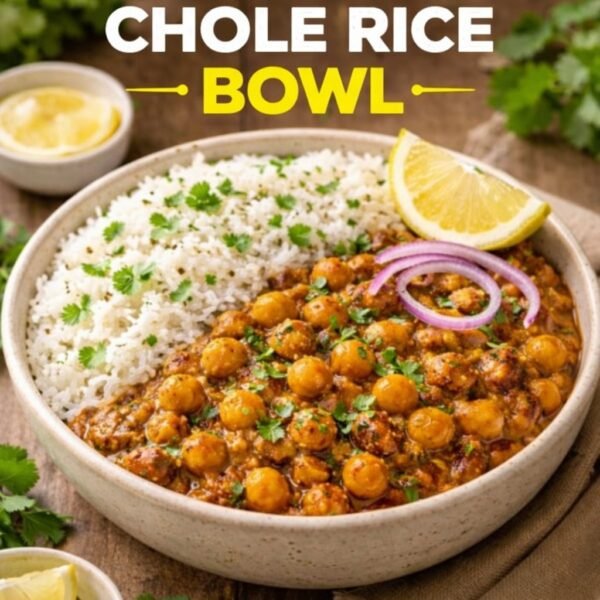 Chole Rice Bowl