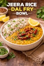Jeera Rice + Dal Fry Bowl