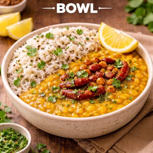 Jeera Rice + Dal Fry Bowl