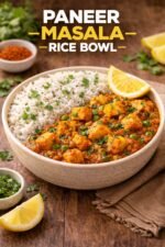 Paneer Masala Rice Bowl