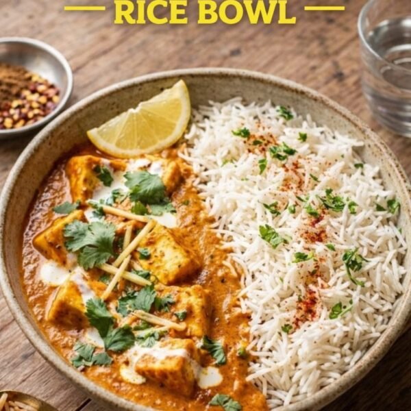 Paneer Butter Rice Bowl
