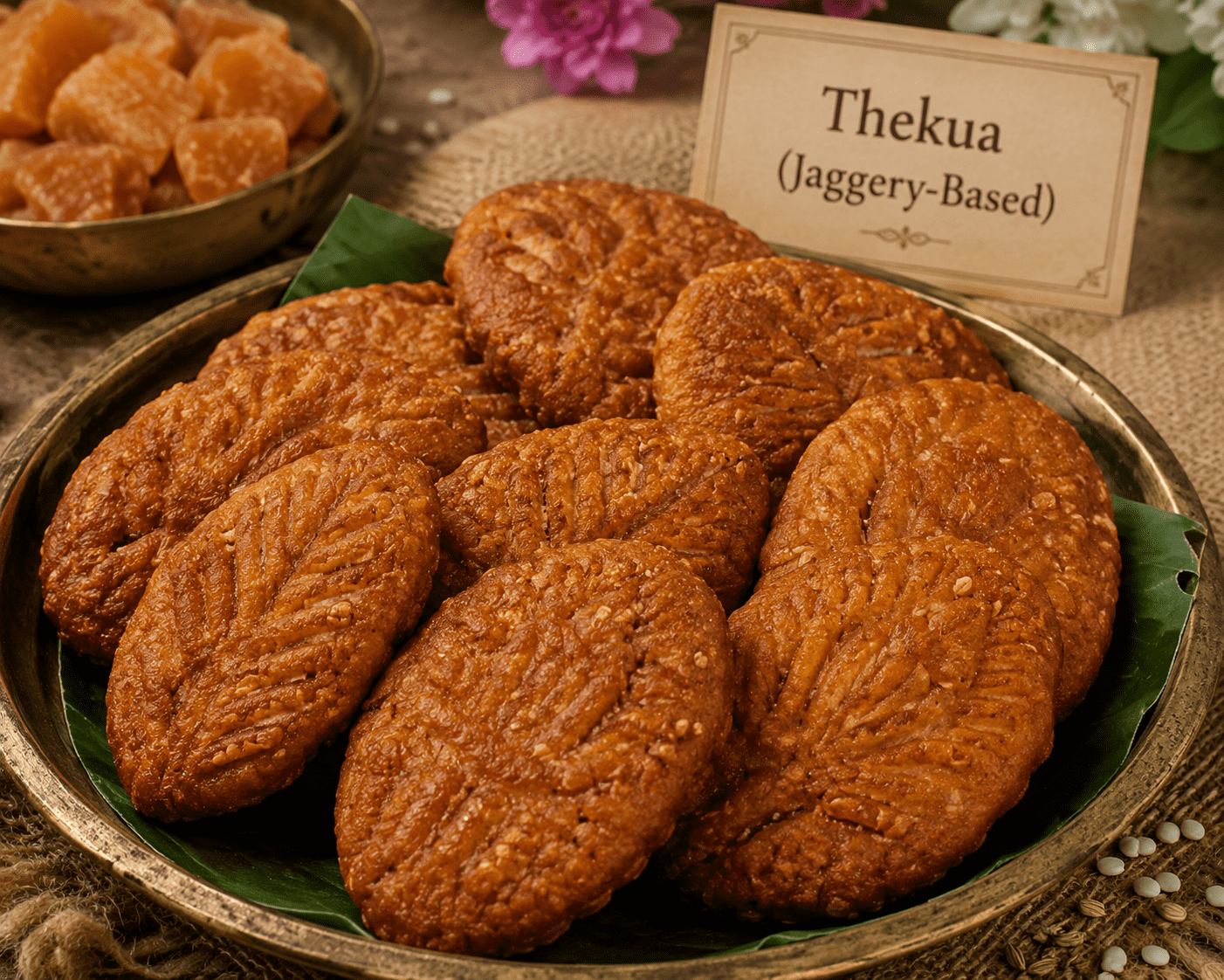 Thekua Jaggery Based - Image 1
