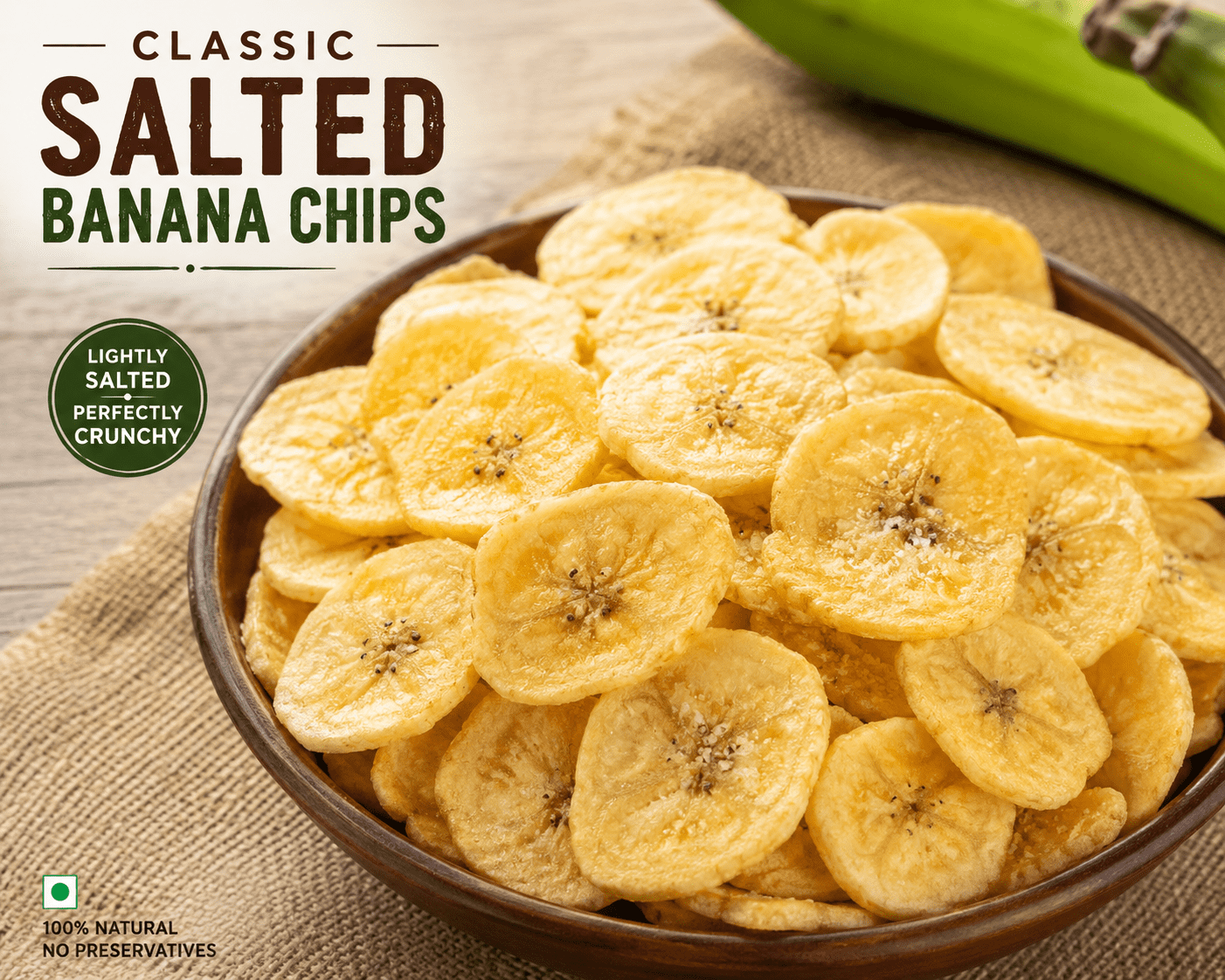 Classic Salted Banana Chips - Image 1
