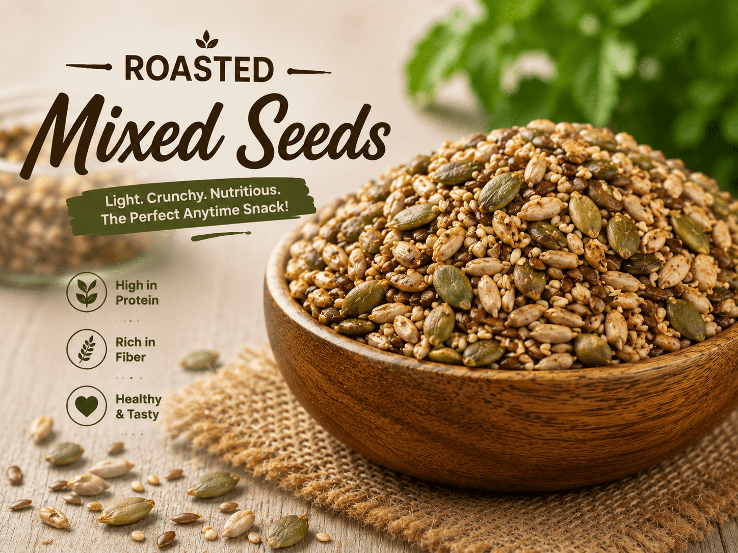 Roasted Mixed Seeds - Image 1