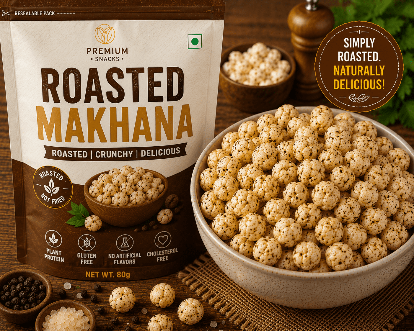 Roasted Makhana - Image 1