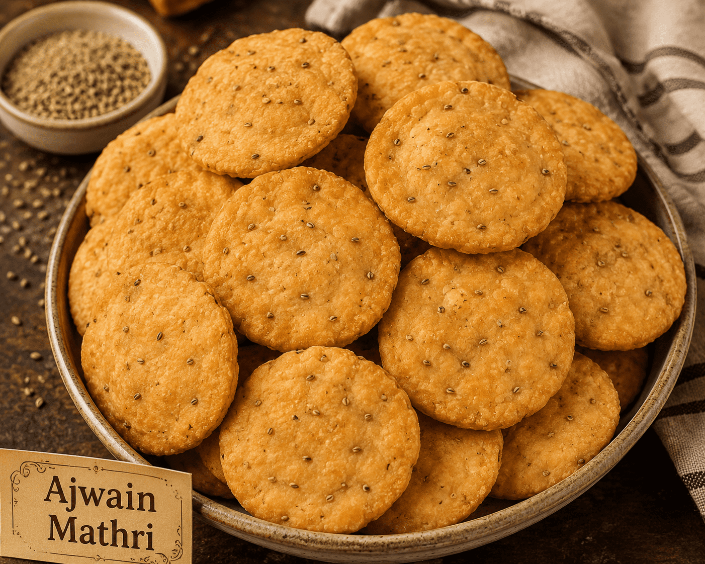 Ajwain Mathri - Image 1